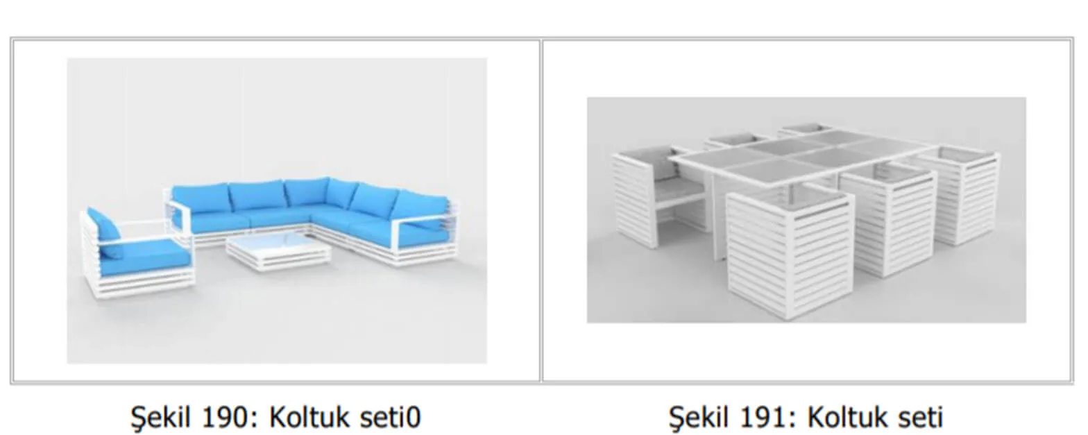 örnek mobilya set tasarım başvuruları-Malatya Patent